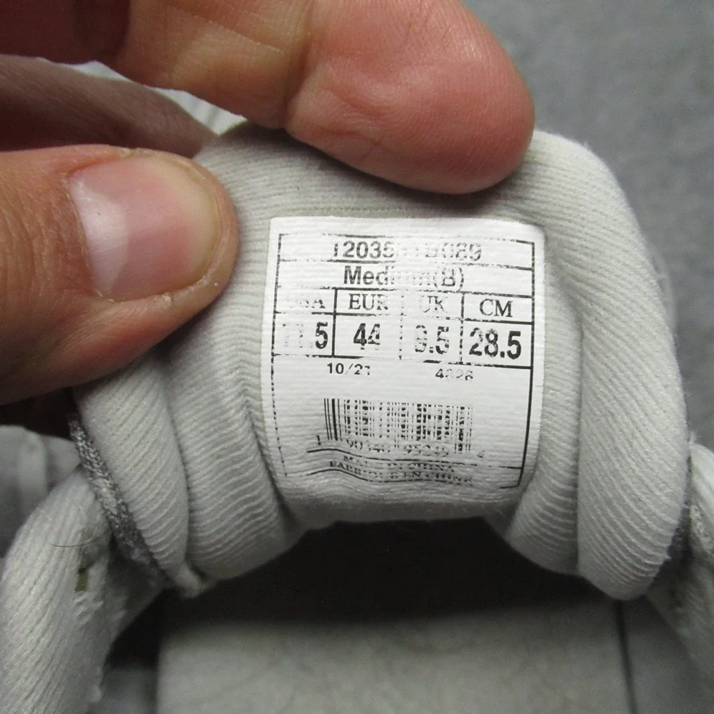 Brooks Running Shoes Womens 11.5B Gray Ghost 14‎ Lightweight Trail Jog Gym EUC